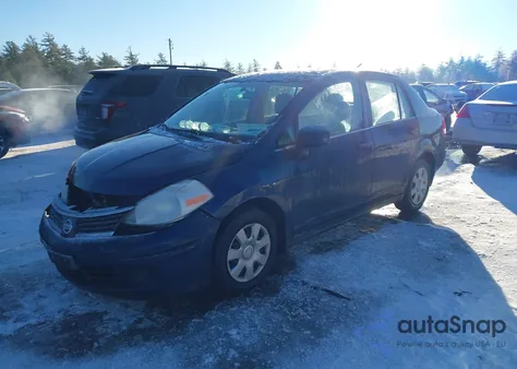 2007 Nissan Versa 1.8S from USA, damaged, VIN 3N1BC11EX7L393540